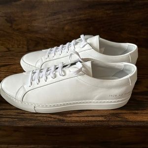 Common Projects Achilles Low Men's White Sixe 9/42